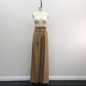 &other stories high waist wide bag trouser.